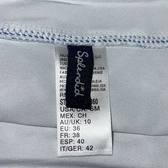 NWOT Splendid Hidden Shore High Rise Bikini Bottom Medium - Picture 8 of 10